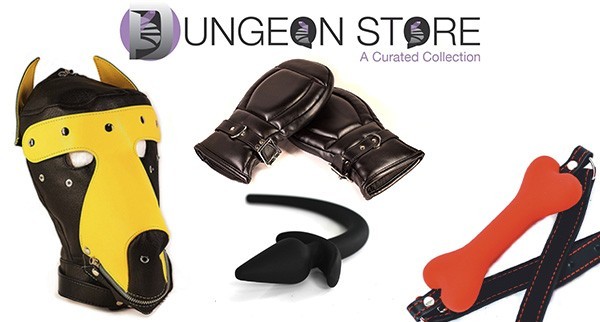 Puppy play line available from The Dungeon Store at https://thedungeonstore.com/collections/cosplay