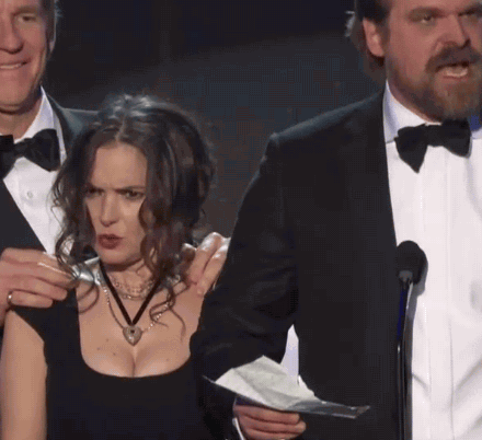 "Yes! Use your whole fist and shove it in there!"