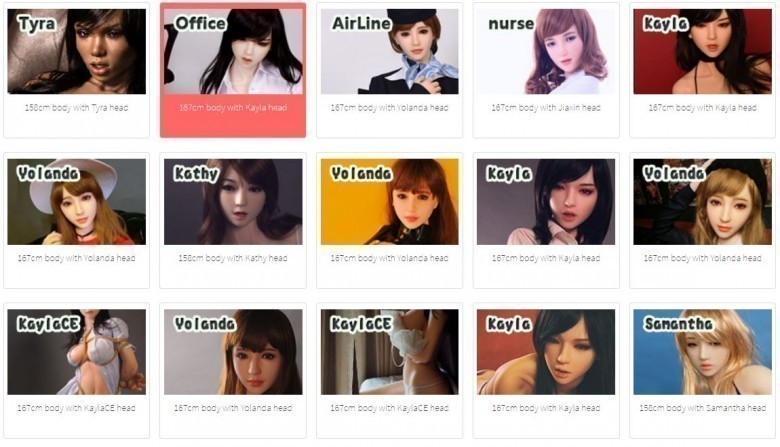 Lots of styles and body types to choose from. 