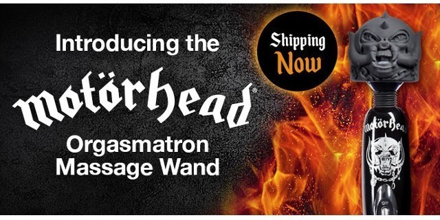 Lovehoney Now Shipping New Motorhead Items