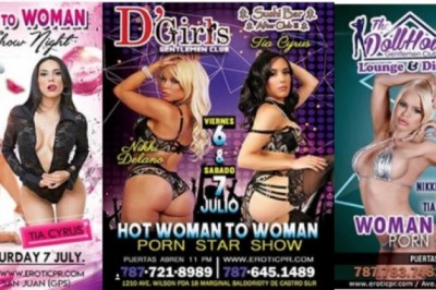 Nikki Delano Featuring at Multiple Gentlemen’s Clubs in San Juan, Puerto Rico This Week