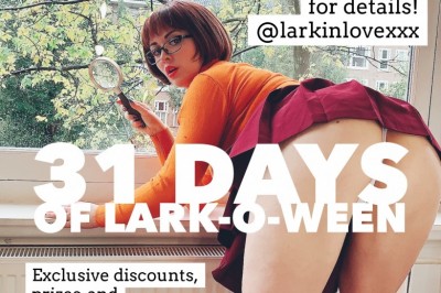 It’s Everyone’s Favorite Time of Year—It’s Lark-o-Ween!