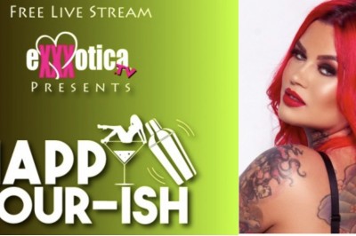 Sabrina Night Kicking the Weekend Off with EXXXOTICA Happy-Hourish Appearance