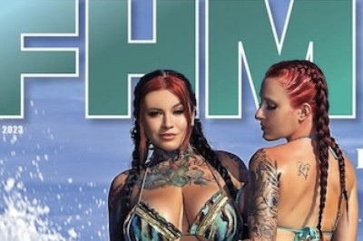 Sabien DeMonia Graces Cover of FHM Canada & Scores 10-Page Feature